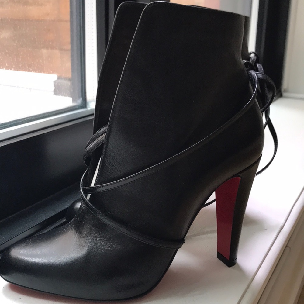 Christian Louboutin S.I.T. Rain Wrap Bootie